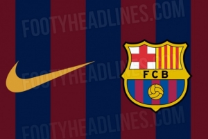 巴萨27-28赛季主场球衣配色曝光：虚空蓝+深石榴红+矿物黄